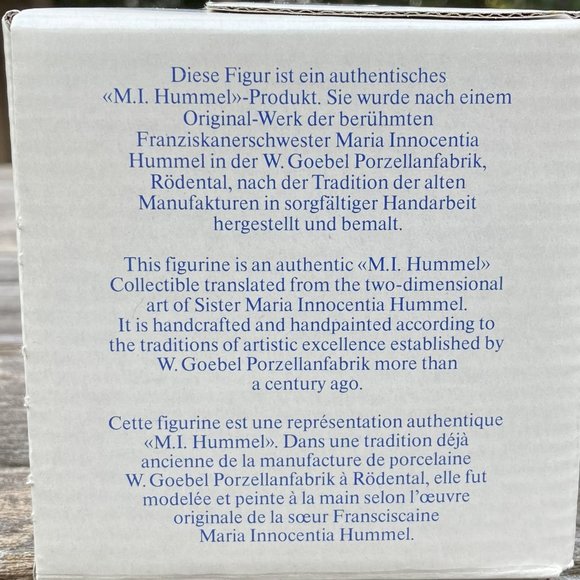 💯 Authentic Goebel Vintage Hummel "Sound the Trumpet" Figurine #303 - Picture 11 of 11